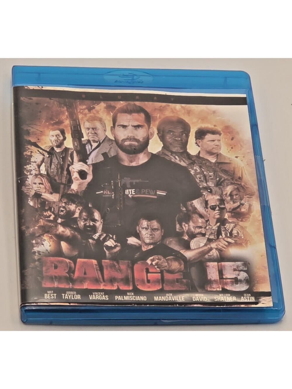 Range 15 Blu-ray 2016 Rare OOP Original Ranger Up Article 15 Mat Best